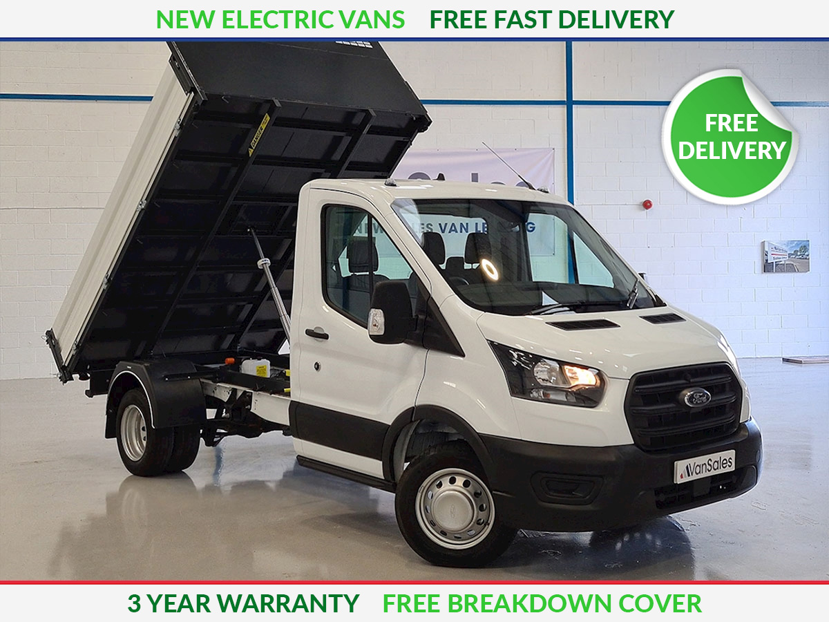 Ford Transit 135kW 68kWh Leader Tipper [1 Way] Auto